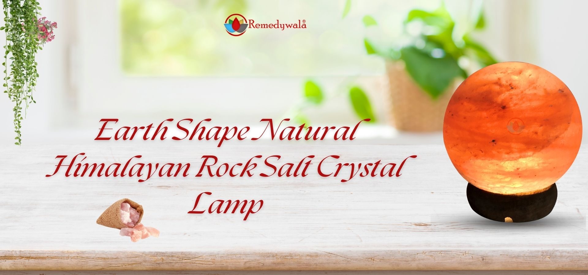 Earth Shape Natural Himalayan Rock Salt Crystal Lamp (1) Earth Shape Natural Himalayan Rock Salt Crystal Lamp (1)