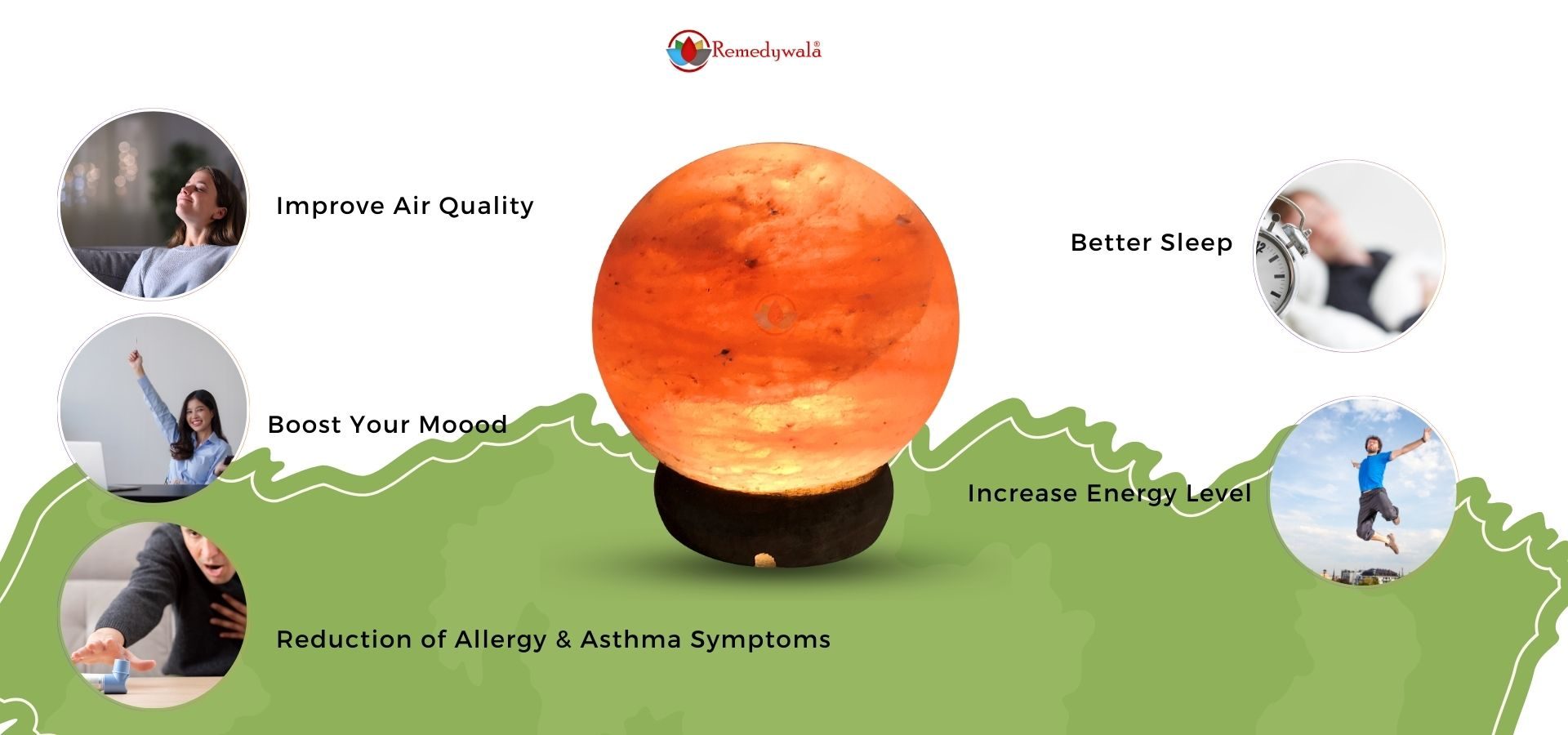Earth Shape Natural Himalayan Rock Salt Crystal Lamp (4) Earth Shape Natural Himalayan Rock Salt Crystal Lamp (4)