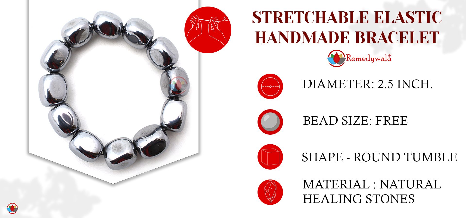 Elite Shungite Bracelet (Tumble) Elite Shungite Bracelet (Tumble)