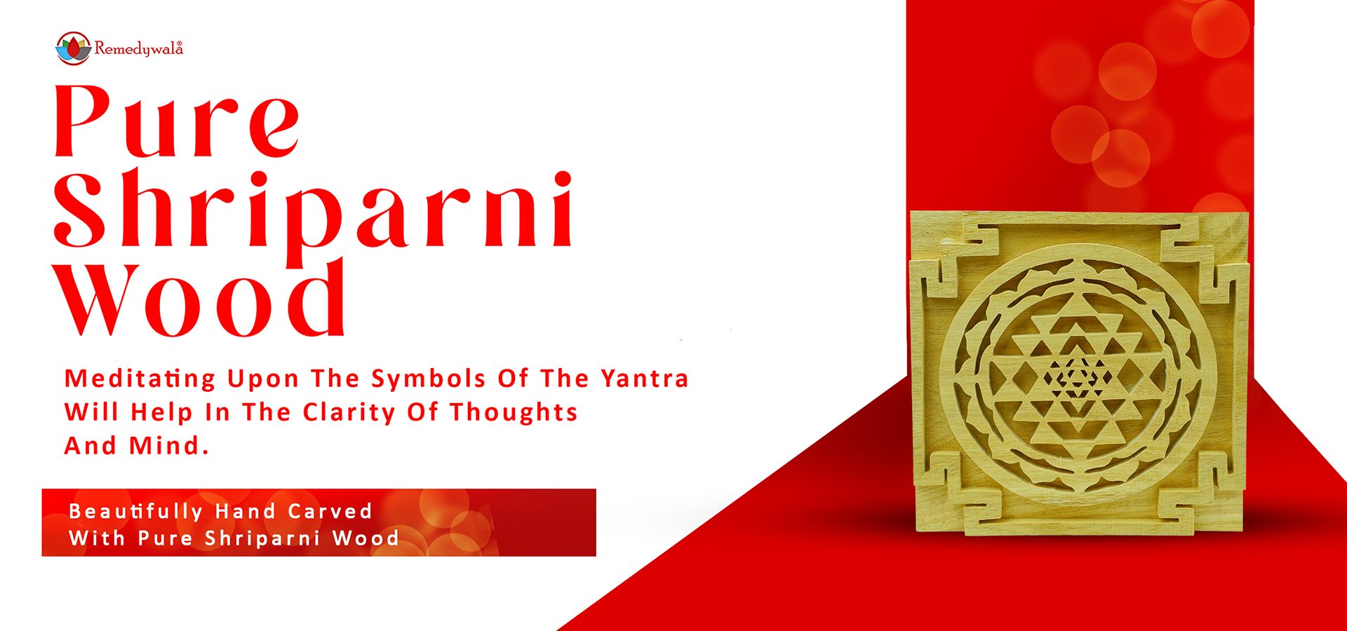 Energized Wooden Sriparni Sri Yantra Plate Energized Wooden Sriparni Sri Yantra Plate