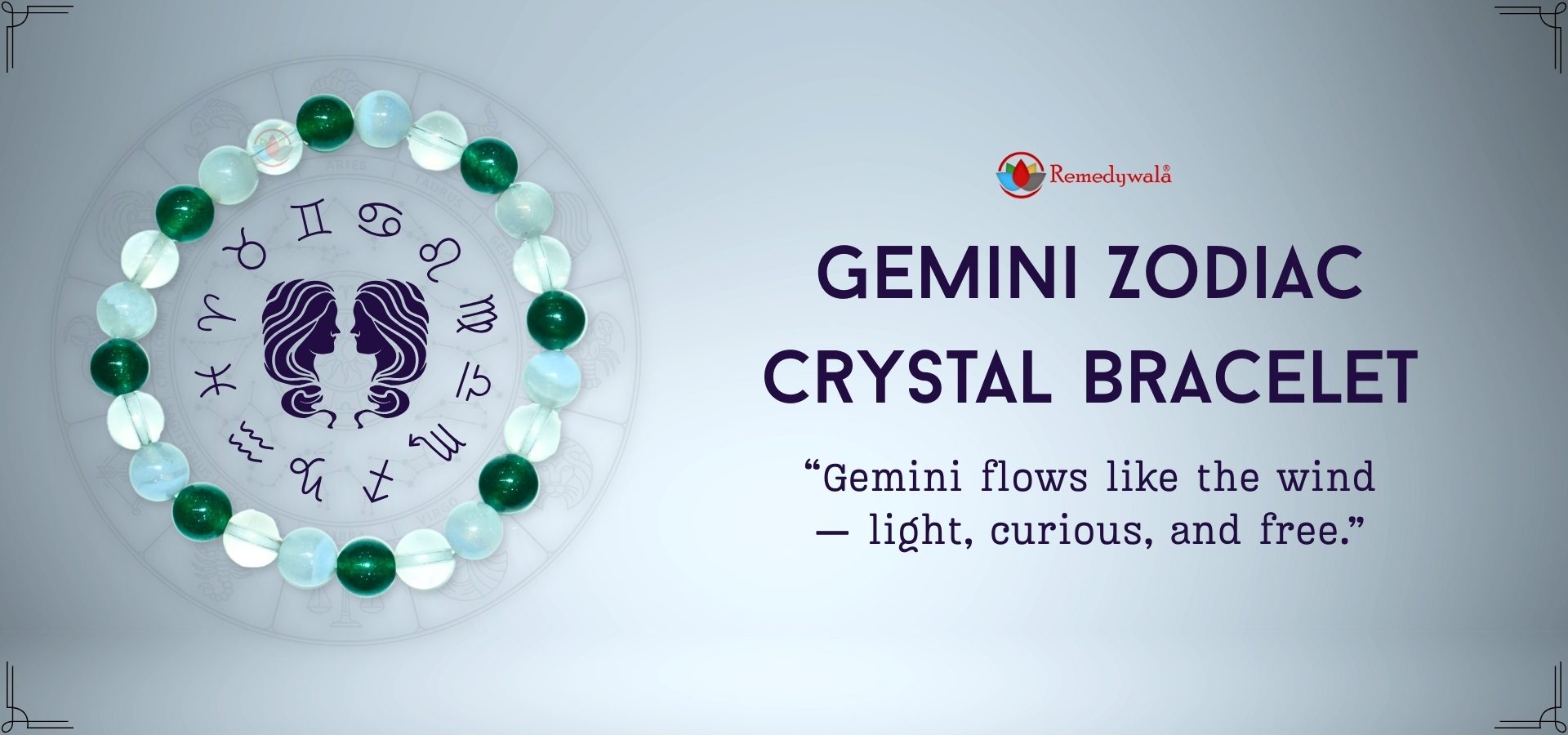 GIMINI ZODIAC BRACELET