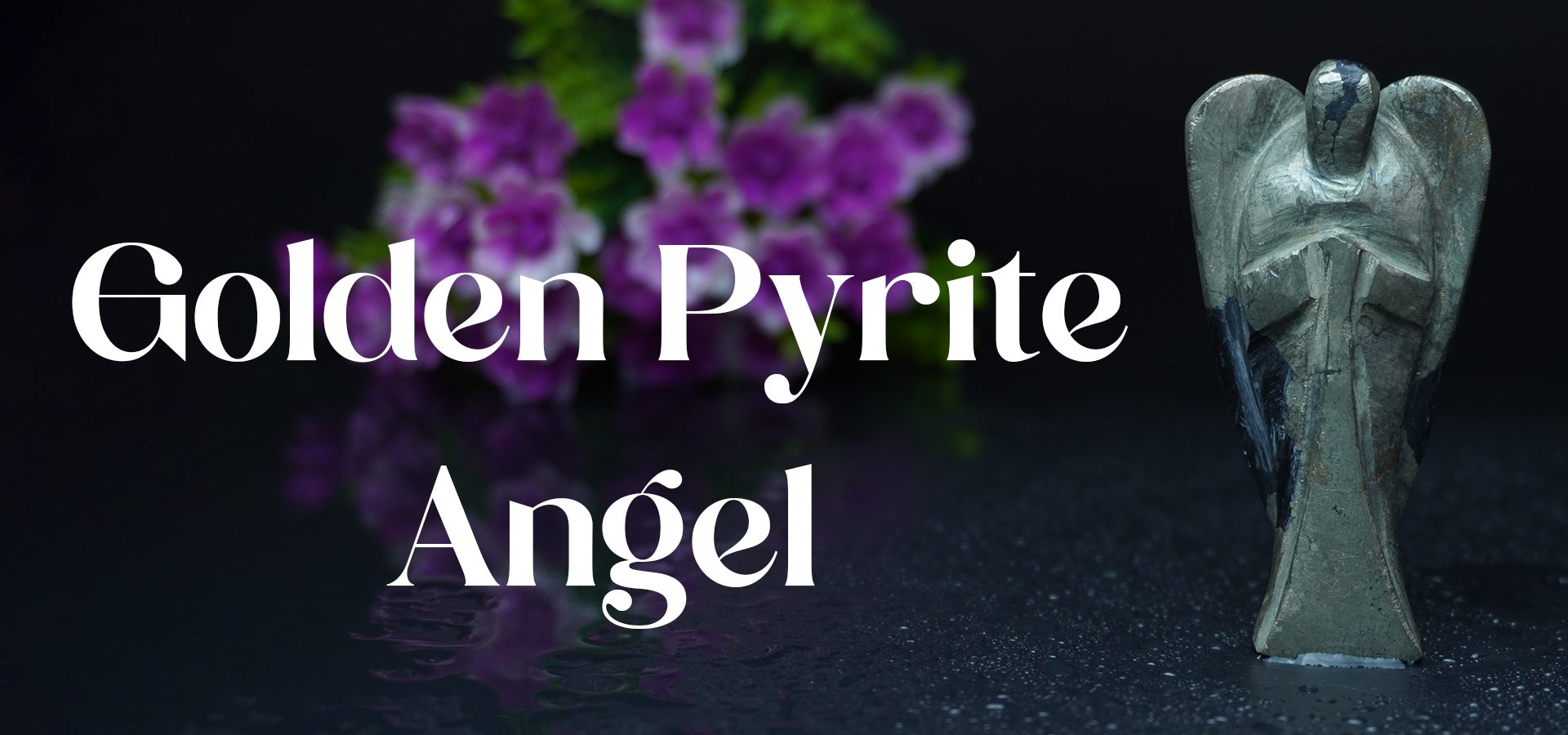 Golden Pyrite Angel 3 INCH Golden Pyrite Angel 3 INCH