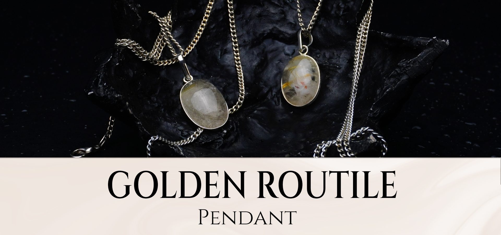 Golden Routile Pendant Golden Routile Pendant