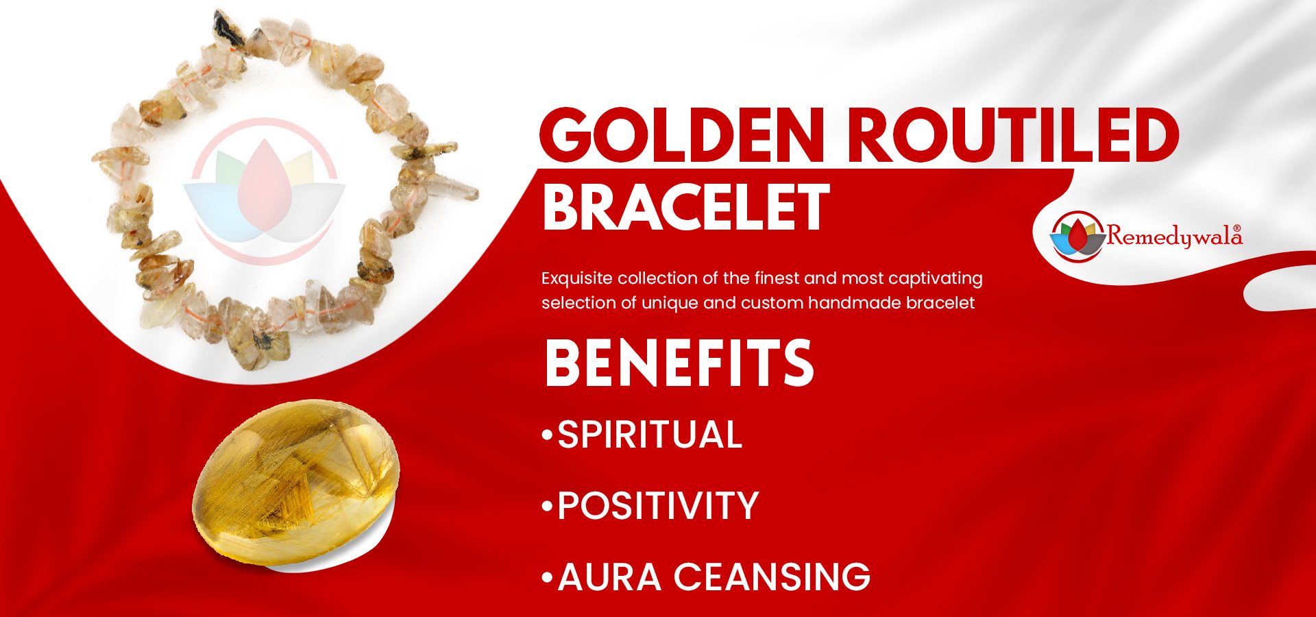 Golden Routiled Chips Bracelet Golden Routiled Chips Bracelet