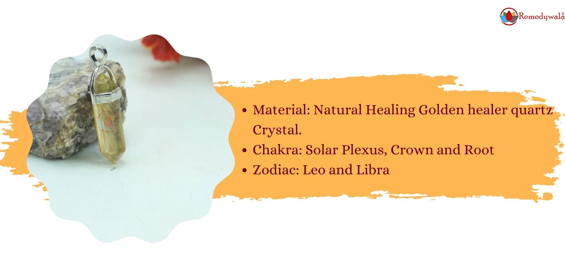 Golden healer Pencil Pendant (2)