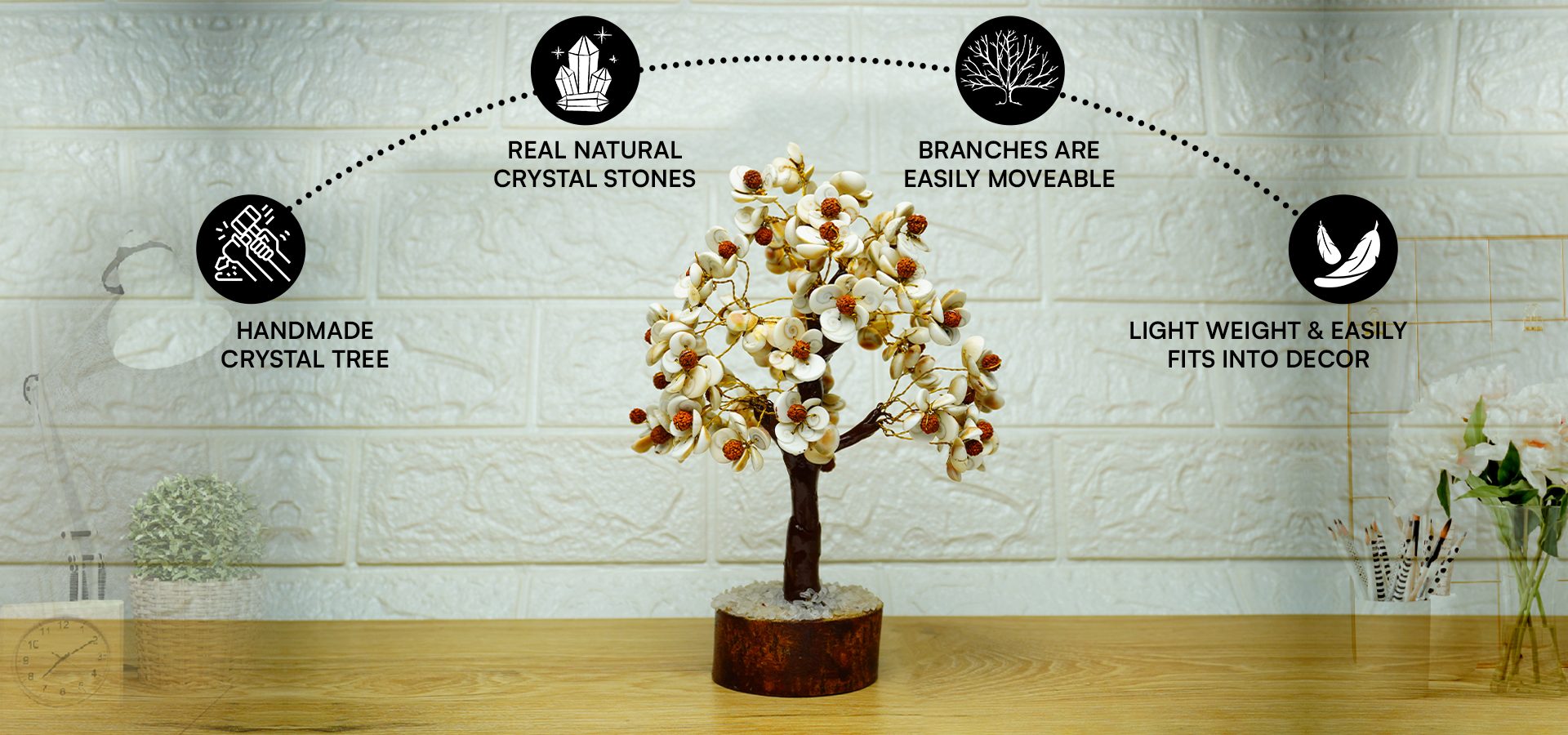 Gomti Chakra Tree 200 Beads