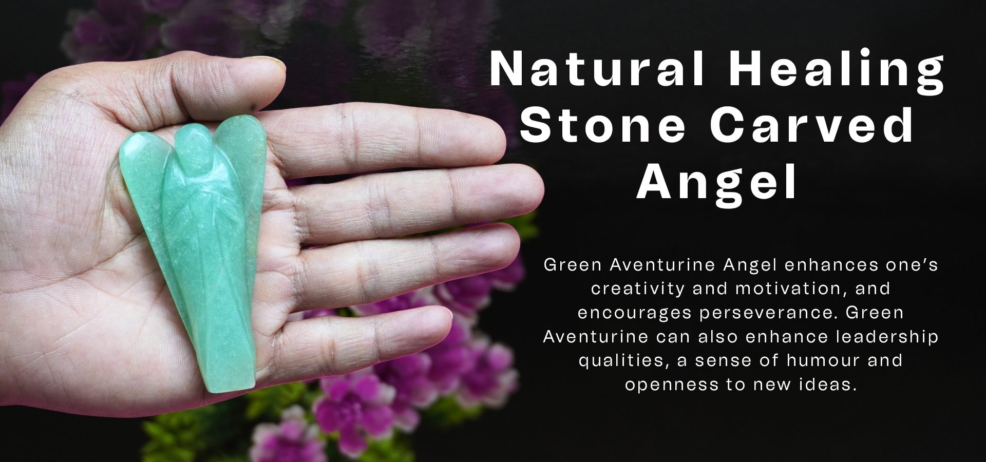 Green Aventurine Angel 3 INCH