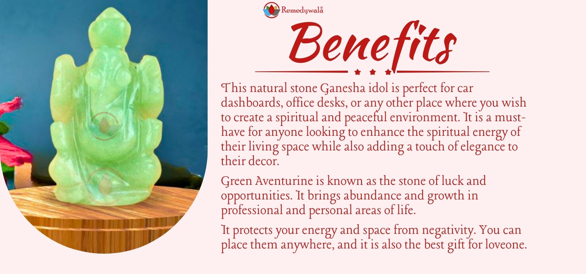 Green Aventurine Ganesha 3
