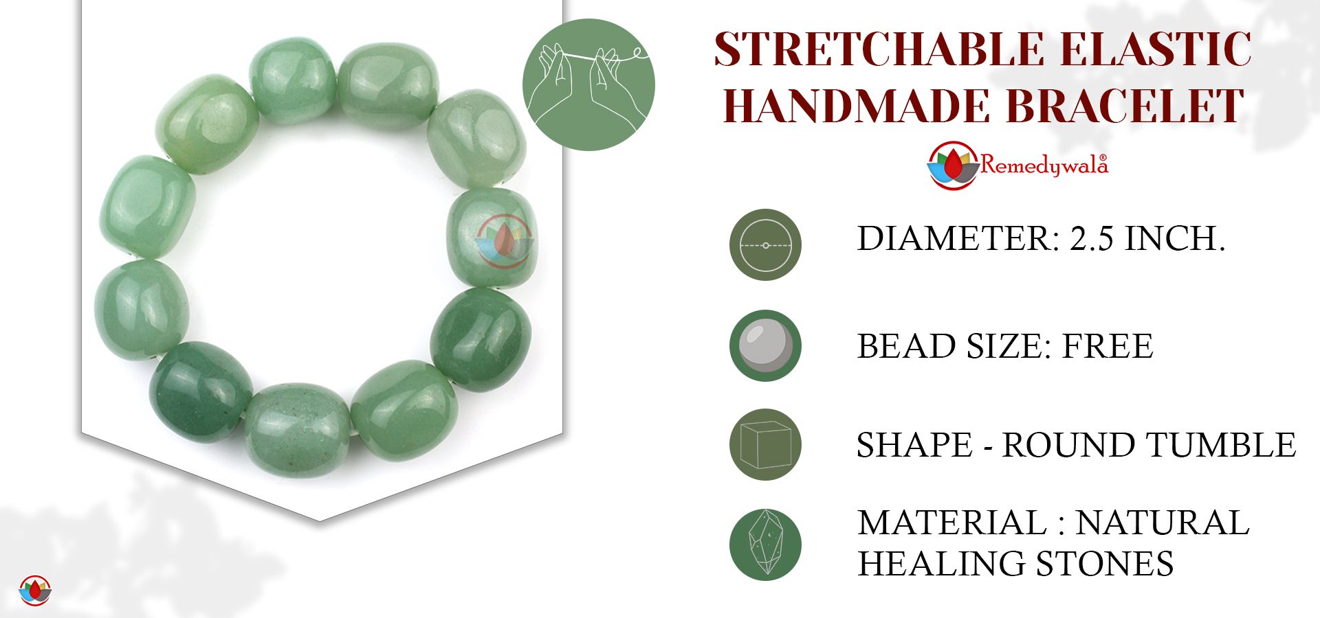 Green Aventurine Tumble Bracelet Green Aventurine Tumble Bracelet