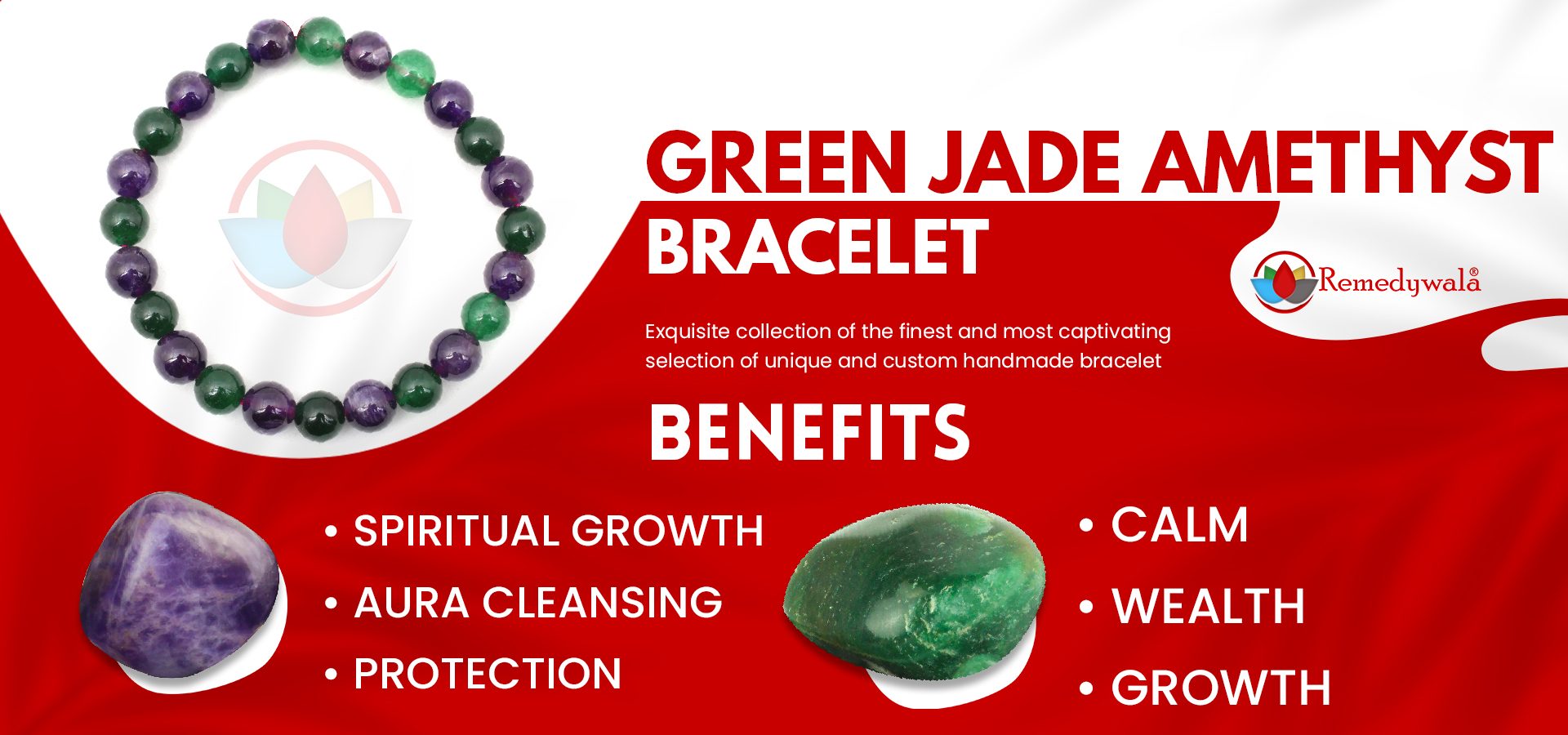 Green Jade Amethyst Combination Bracelet 8mm