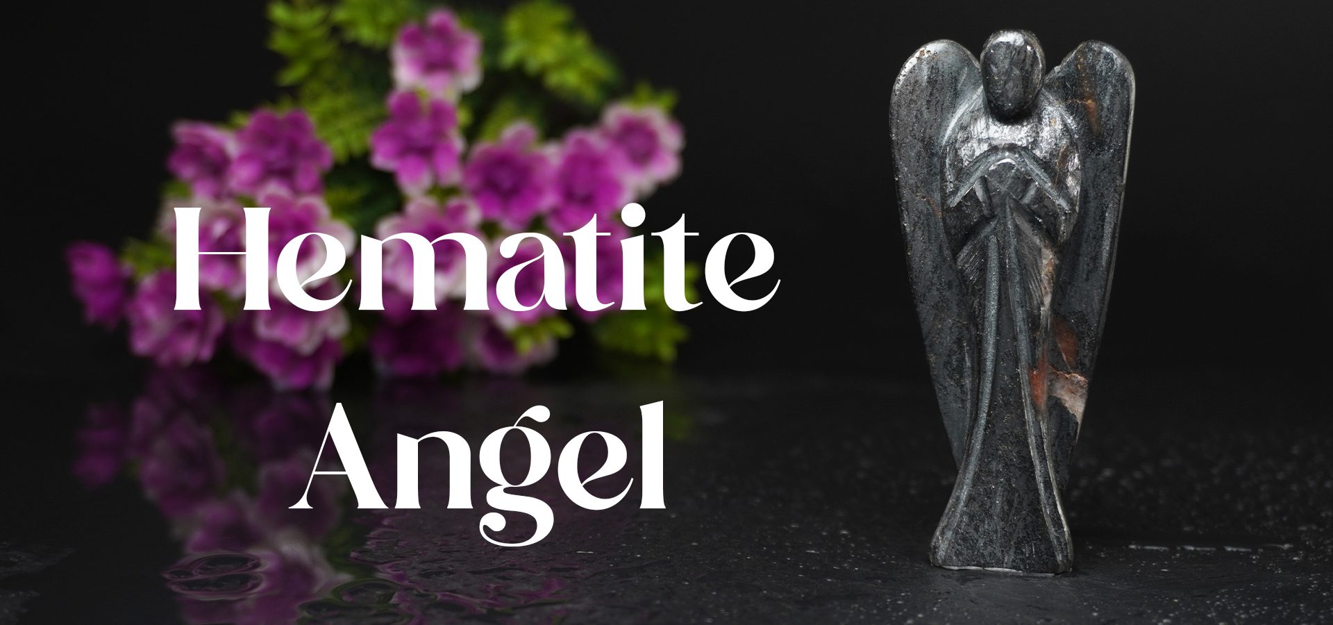 Hematite Angel 3 INCH Hematite Angel 3 INCH