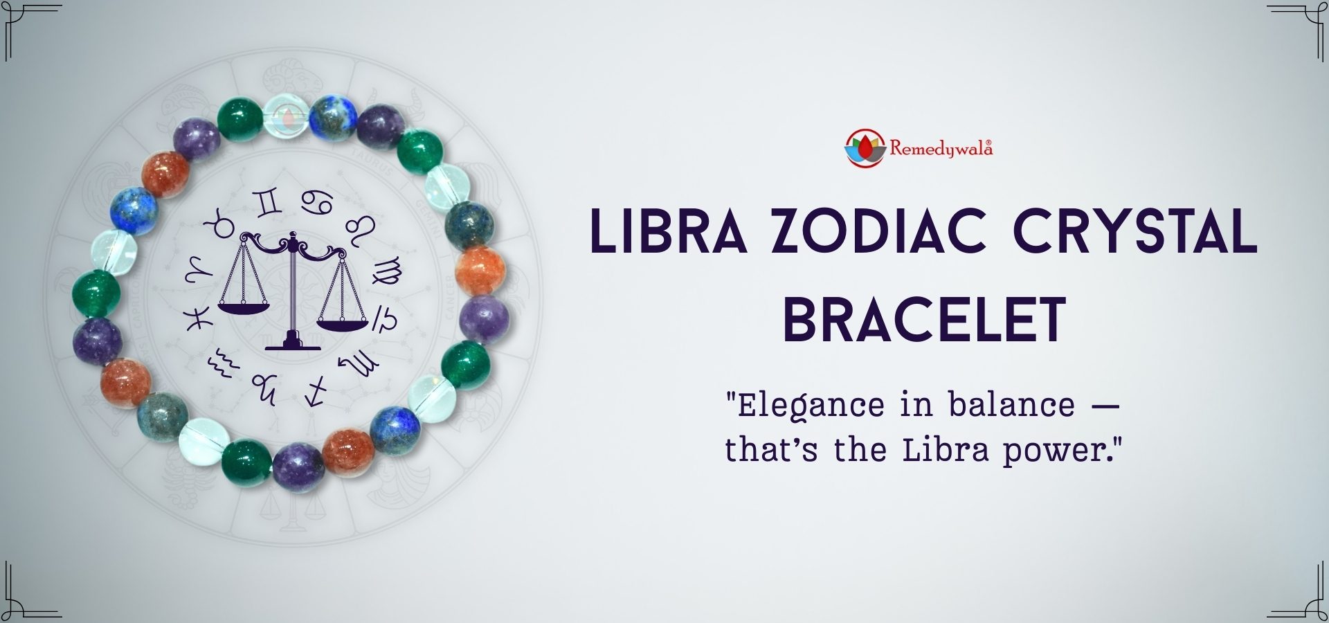 LIBRA ZODIAC BRACELET