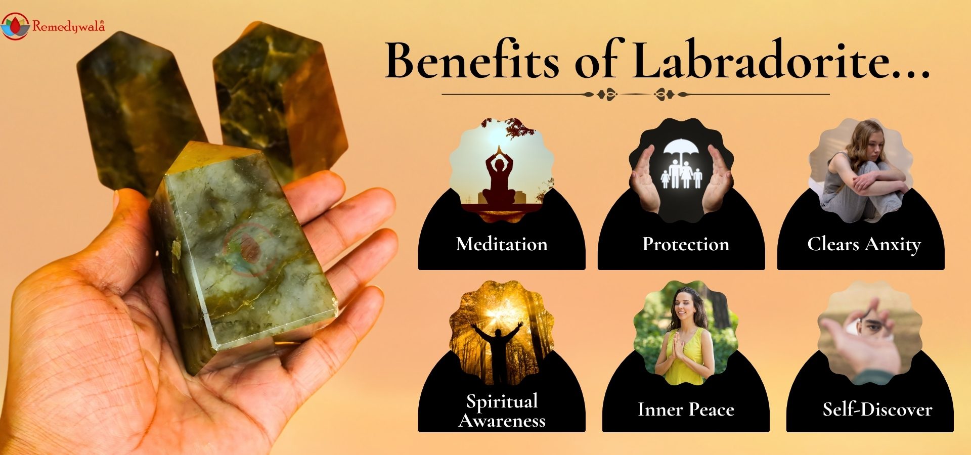 Labradorite Crystal Tower (3)