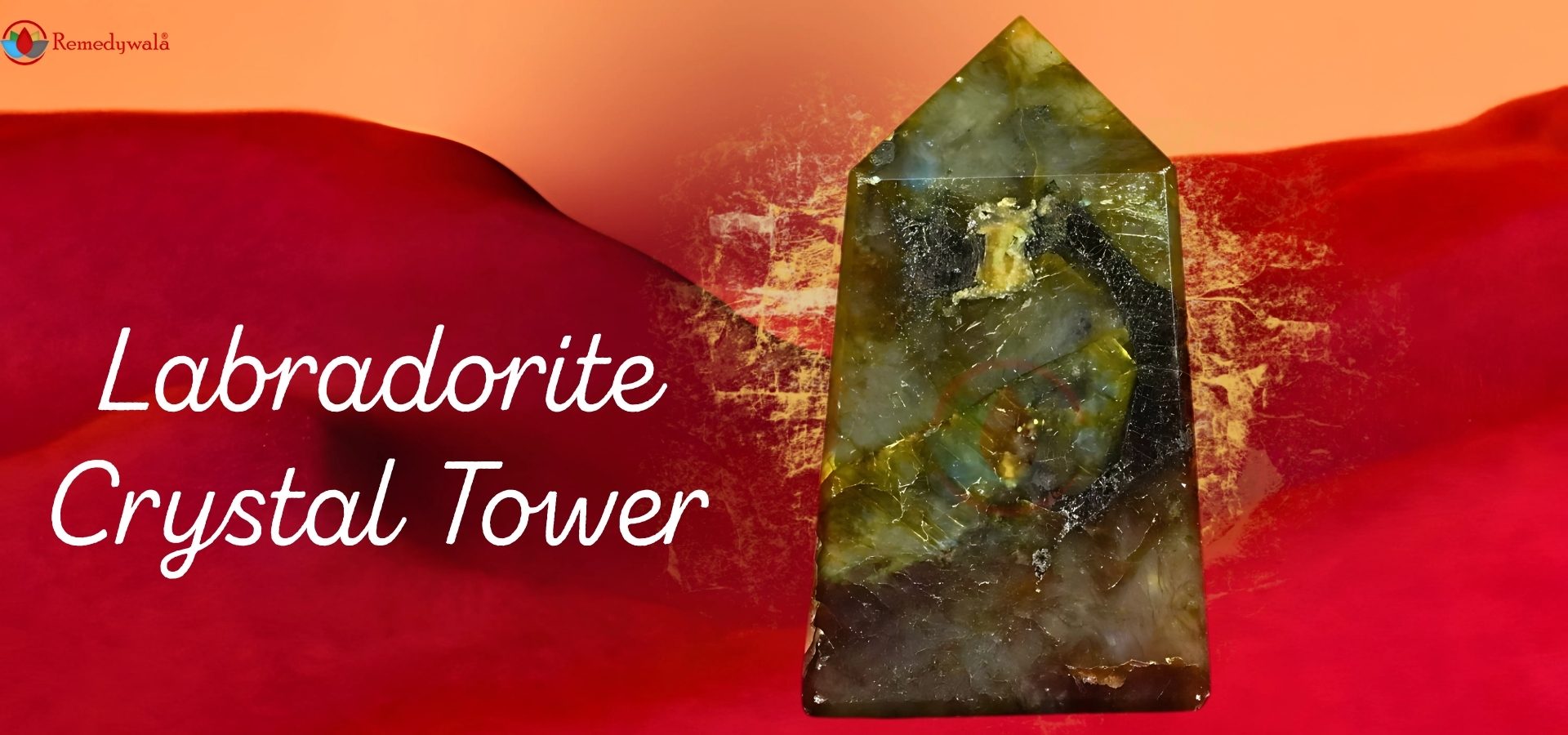 Labradorite Crystal Tower