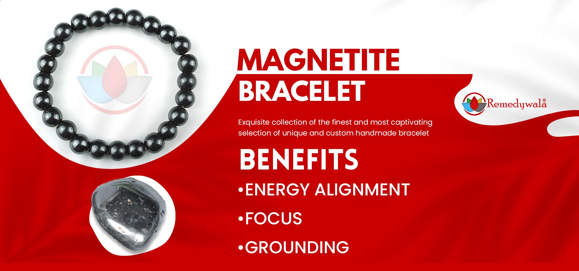 Magnetite Bracelet 8mm