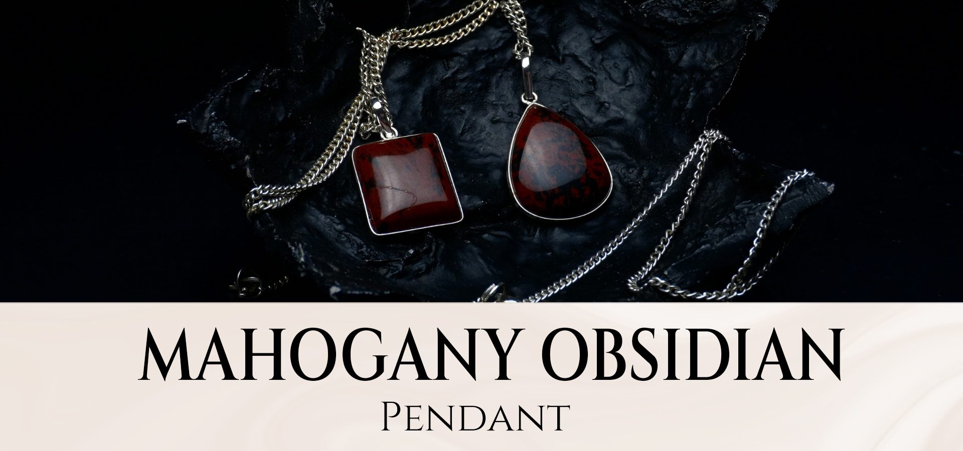 Mahogany Obsidian Pendant Mahogany Obsidian Pendant