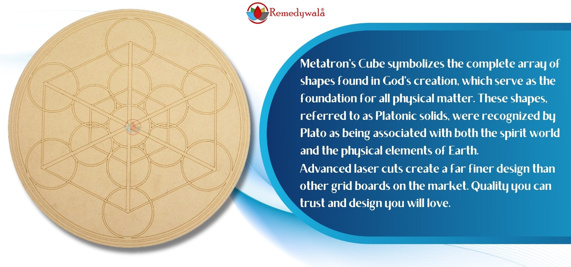 Metatron’s Cube Crystal Grid Plate (3)