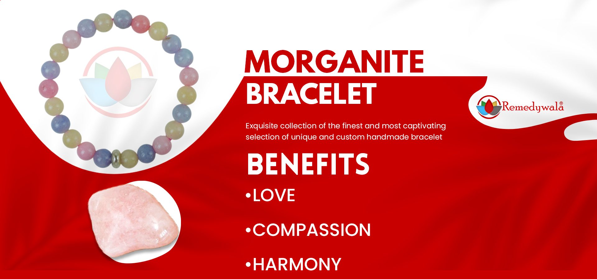 Morganite Bracelet Morganite Bracelet