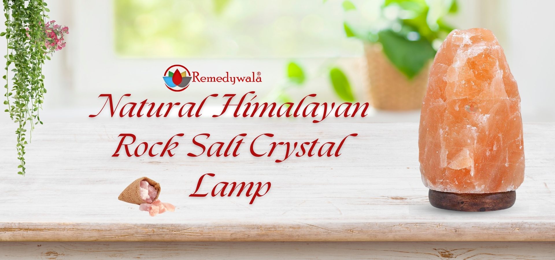 Natural Himalayan Rock Salt Crystal Lamp (1) Natural Himalayan Rock Salt Crystal Lamp (1)