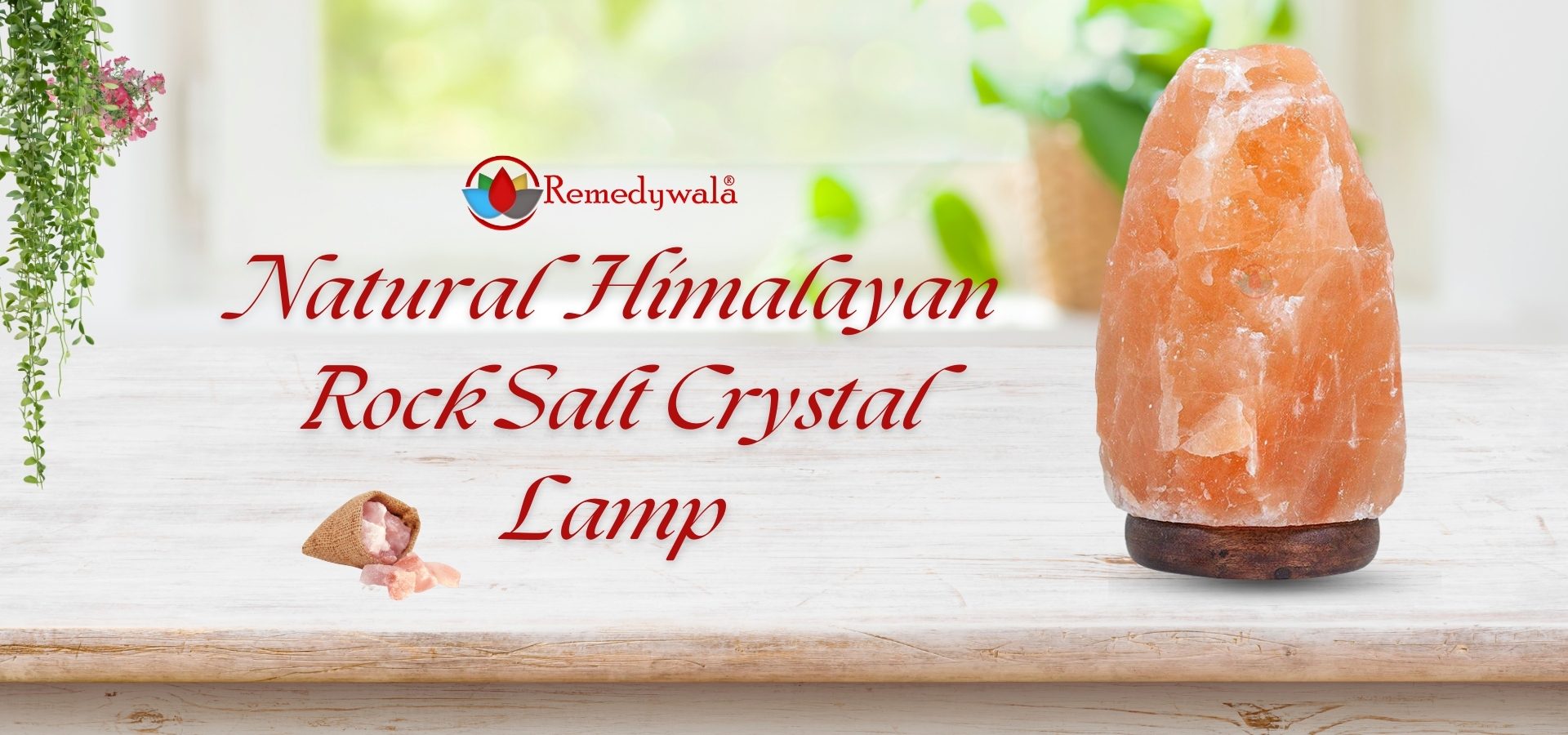 Natural Himalayan Rock Salt Crystal Lamp (3-5Kg) (1) Natural Himalayan Rock Salt Crystal Lamp (3-5Kg) (1)