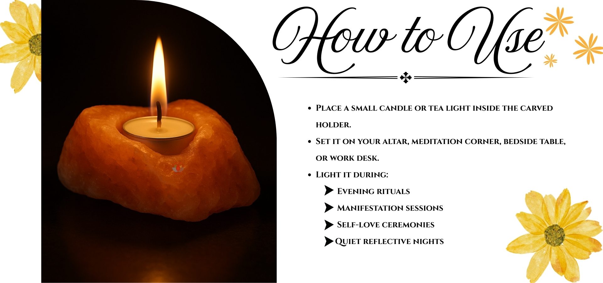 Natural Shape Himalayan Pink Salt Candle Holder (3) Natural Shape Himalayan Pink Salt Candle Holder (3)