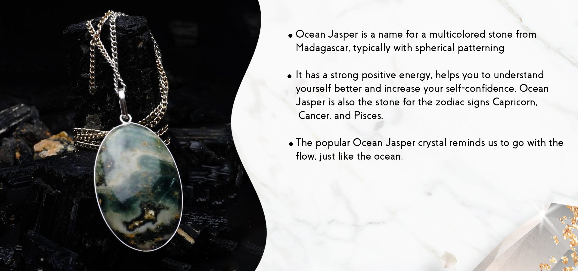 Ocean Jasper Pendant Ocean Jasper Pendant