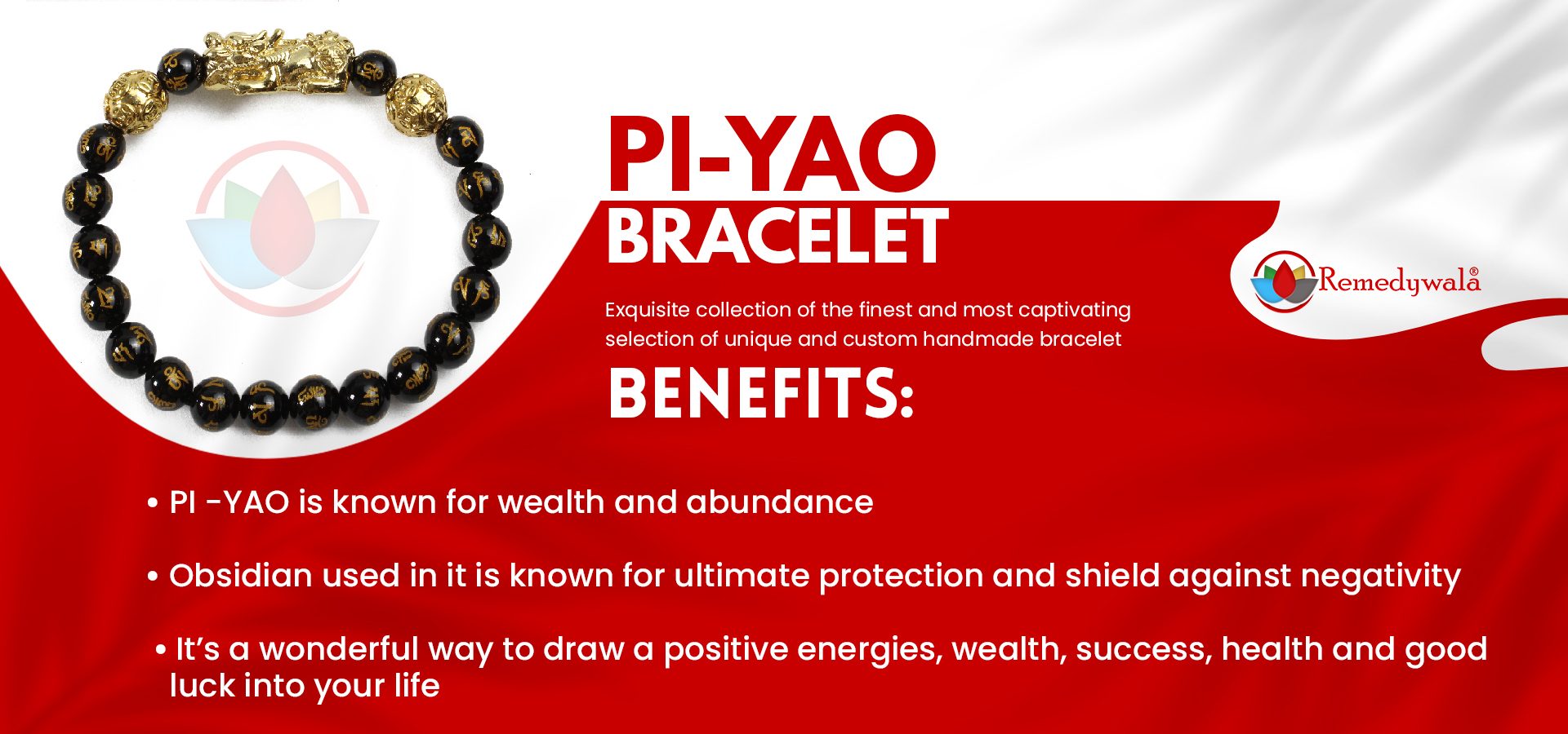 PI-YAO Bracelet 8mm PI-YAO Bracelet 8mm