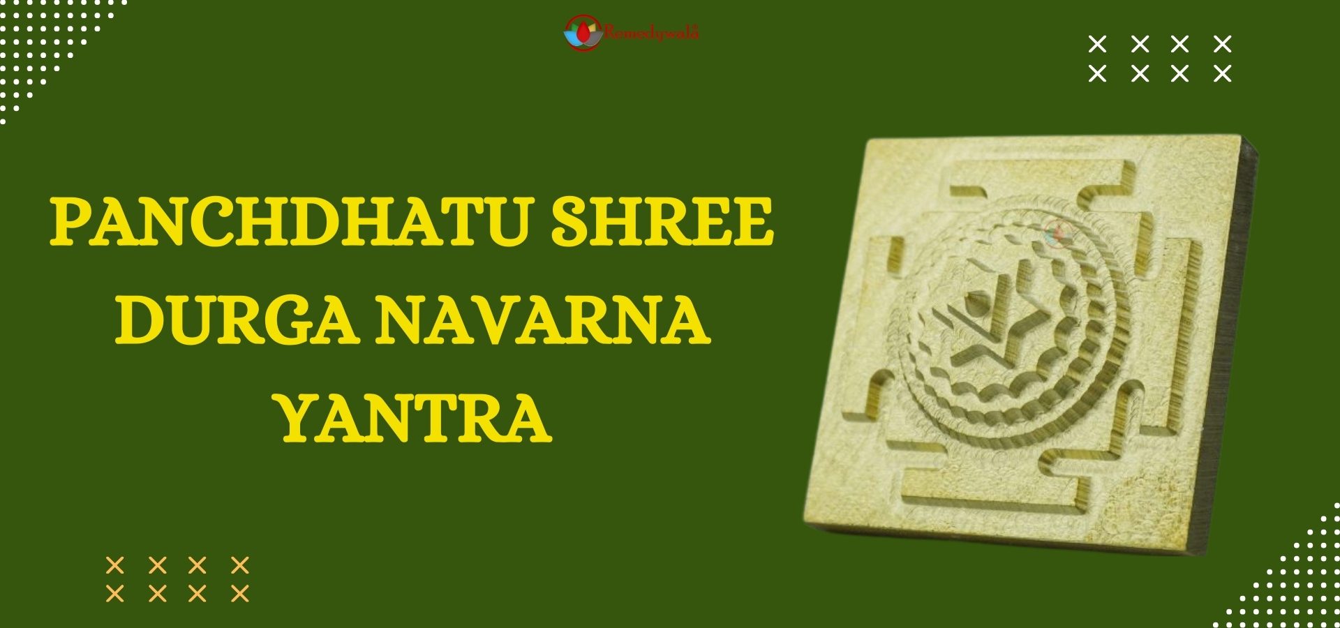 Panchdhatu Shree Durga Navarna Yantra (1)