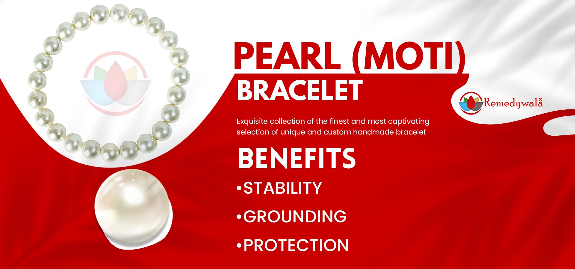 Pearl (Moti) Bracelet 8mm Pearl (Moti) Bracelet 8mm