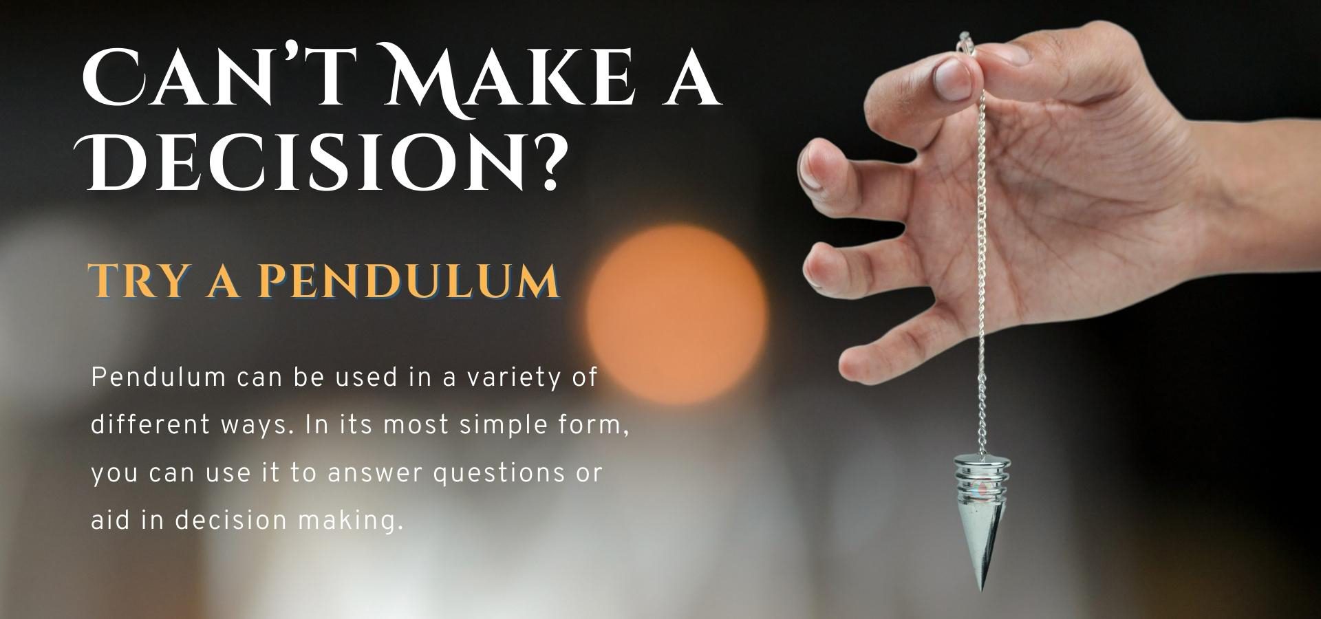 Dowsing Pendulum