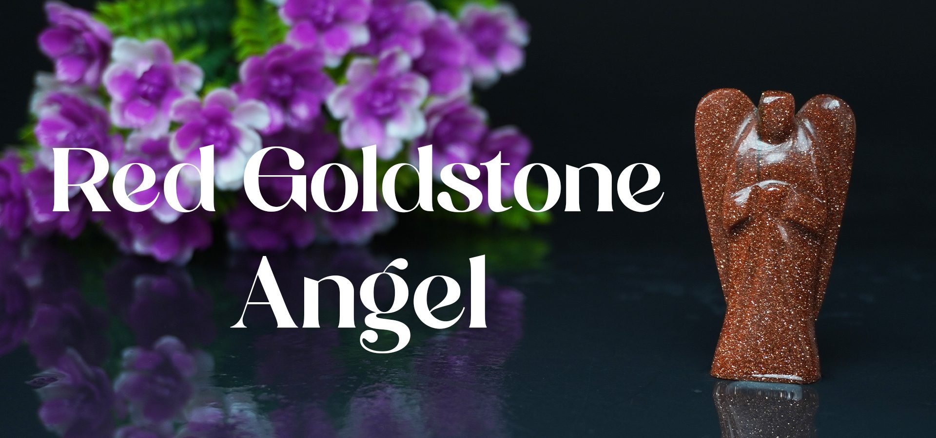 Red Goldstone Angel 2 INCH Red Goldstone Angel 2 INCH