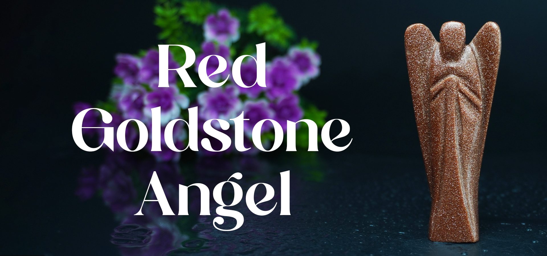 Red Goldstone Angel 3INCH Red Goldstone Angel 3INCH