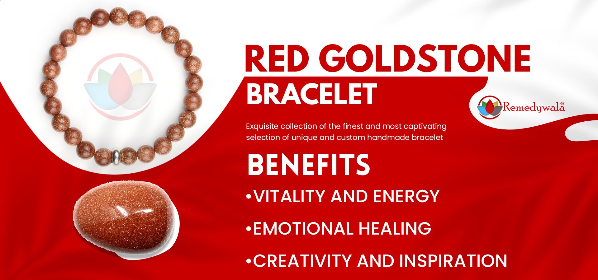 Red Goldstone Bracelet 8mm Red Goldstone Bracelet 8mm