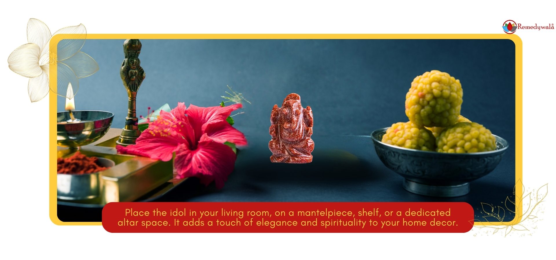 Red Goldstone Ganesha (3)