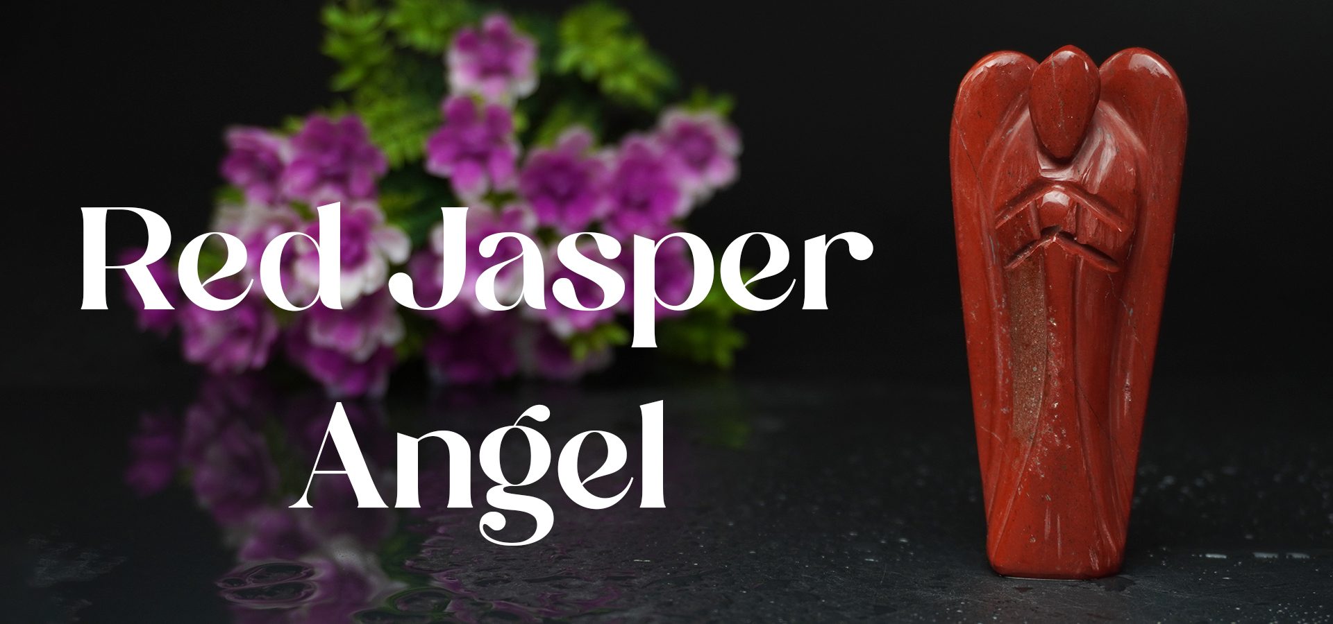 Red Jasper Angel 3 INCH