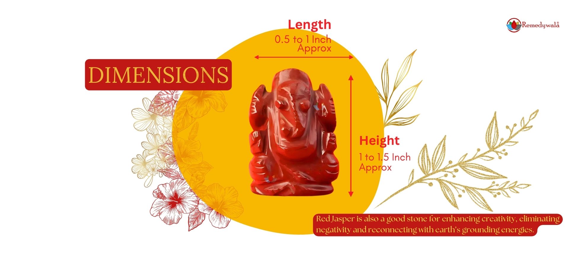 Red Jasper Ganesha (2)