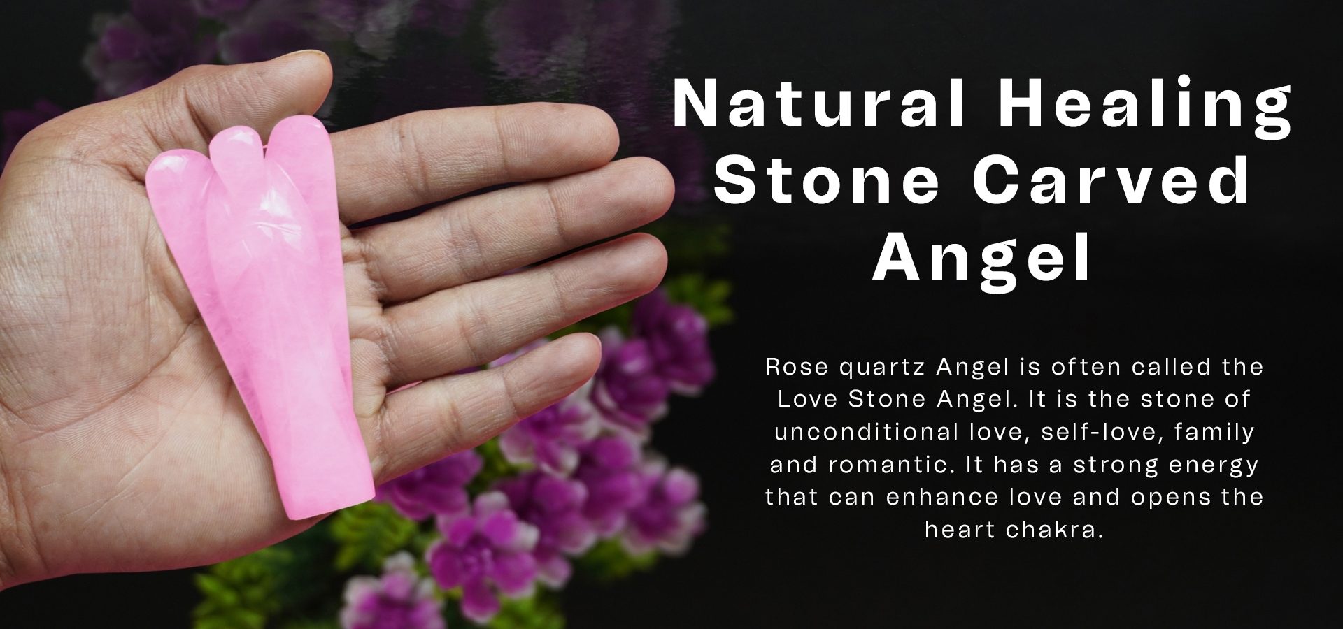 Rose Quartz Angel 3 inch Rose Quartz Angel 3 inch