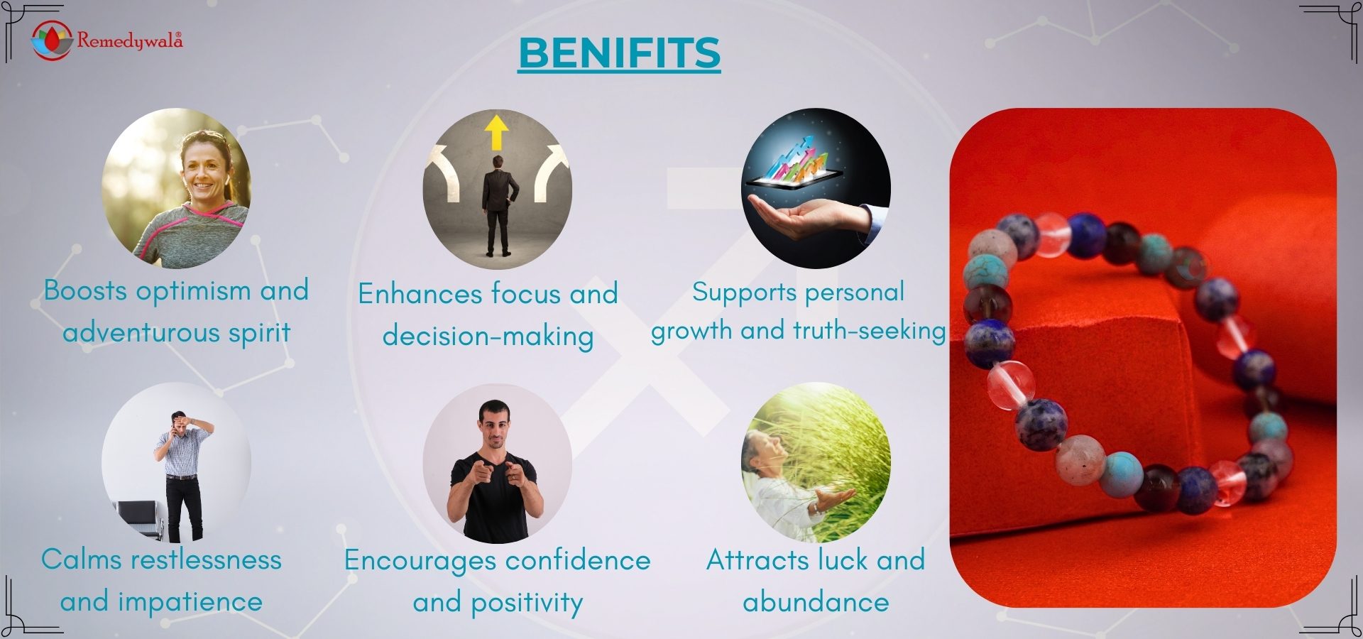 SAGITTARIUS ZODIAC BRACELET