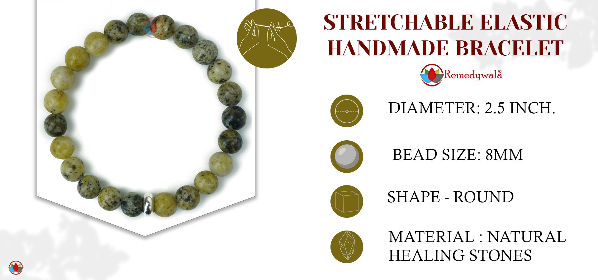 Serpentine Bracelet 8mm