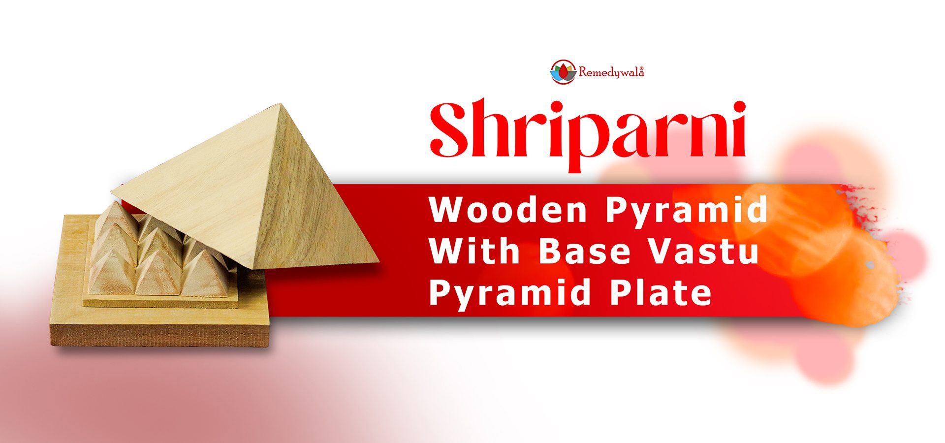 Shriparni Wooden Pyramid with Base Vastu Pyramid Plate Shriparni Wooden Pyramid with Base Vastu Pyramid Plate