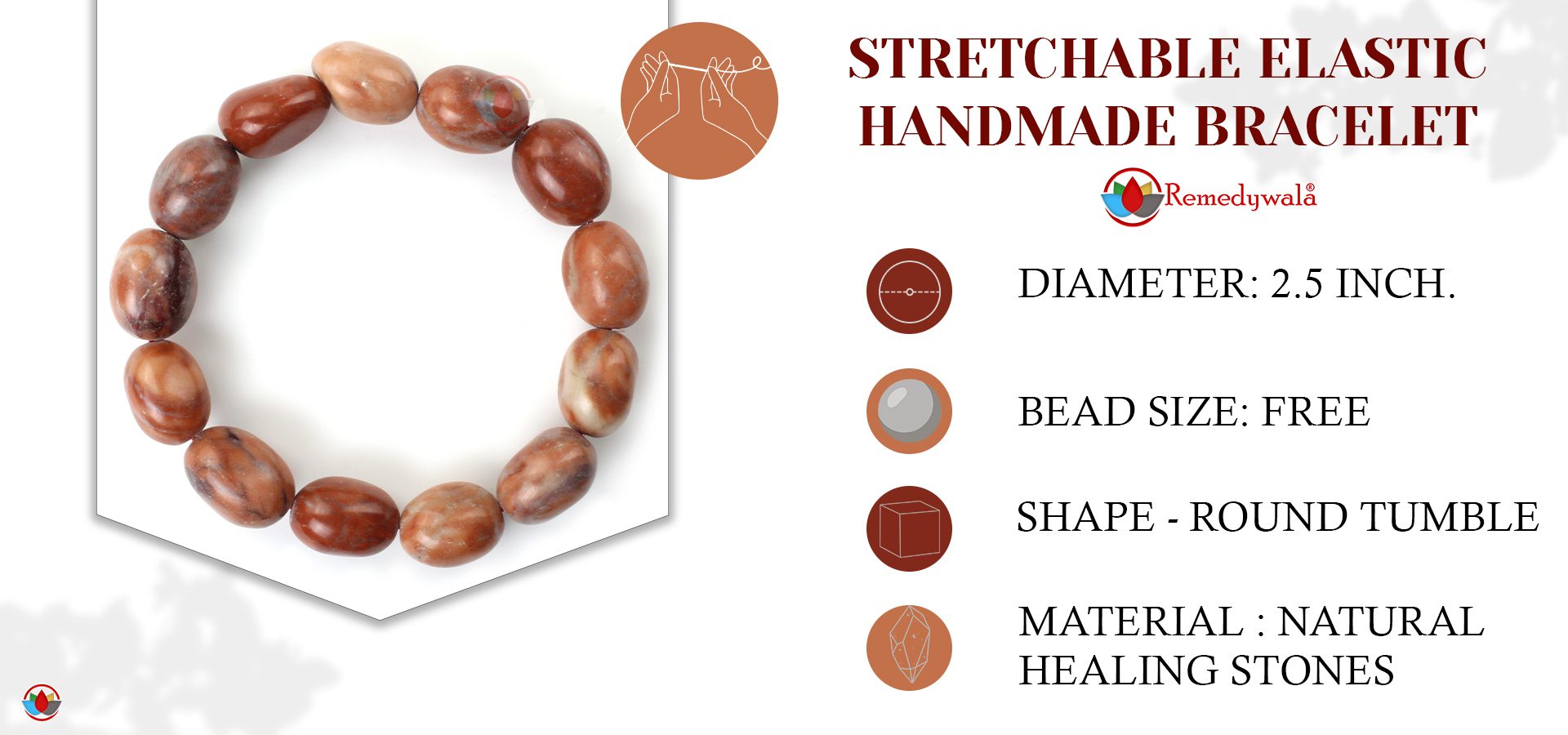 Snakeskin Jasper Tumble Bracelet Snakeskin Jasper Tumble Bracelet