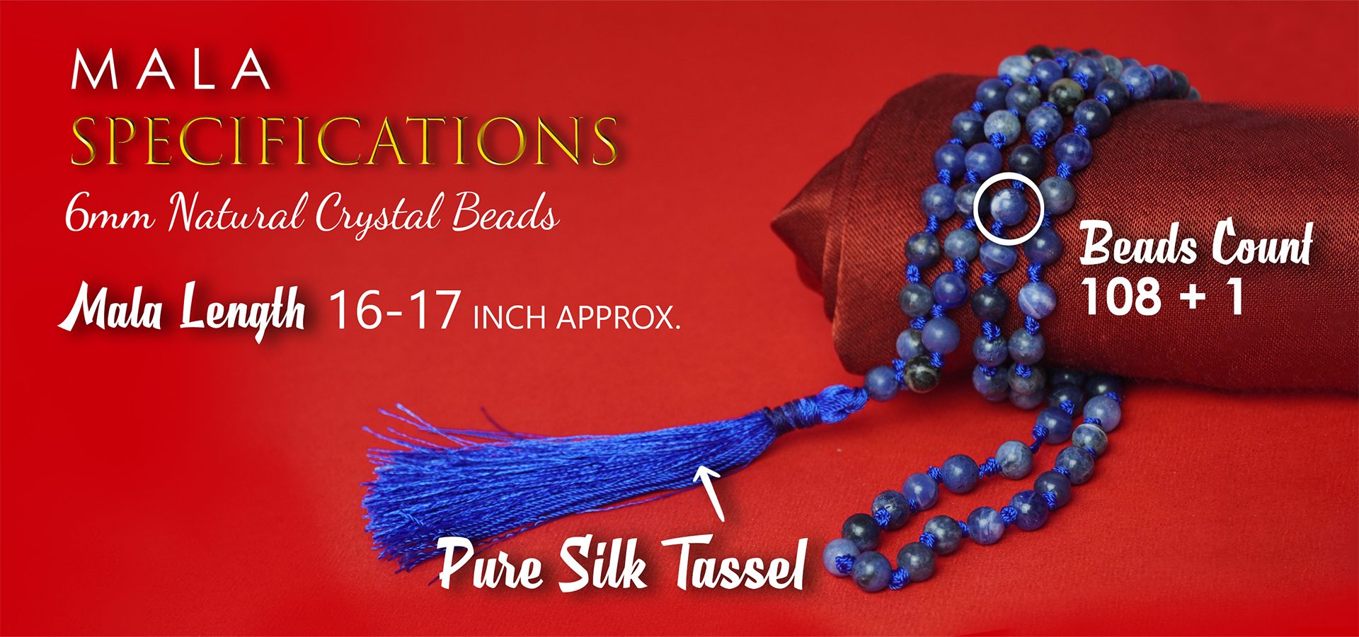 Sodalite 6mm Mala