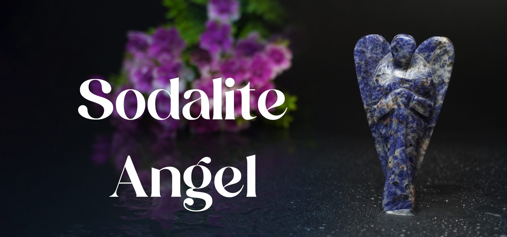 Sodalite Angel 3 INCH Sodalite Angel 3 INCH