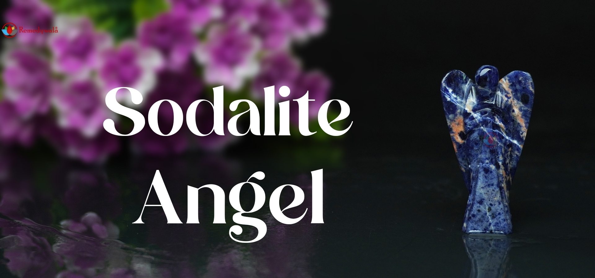 Sodalite Crystal Angel (2)