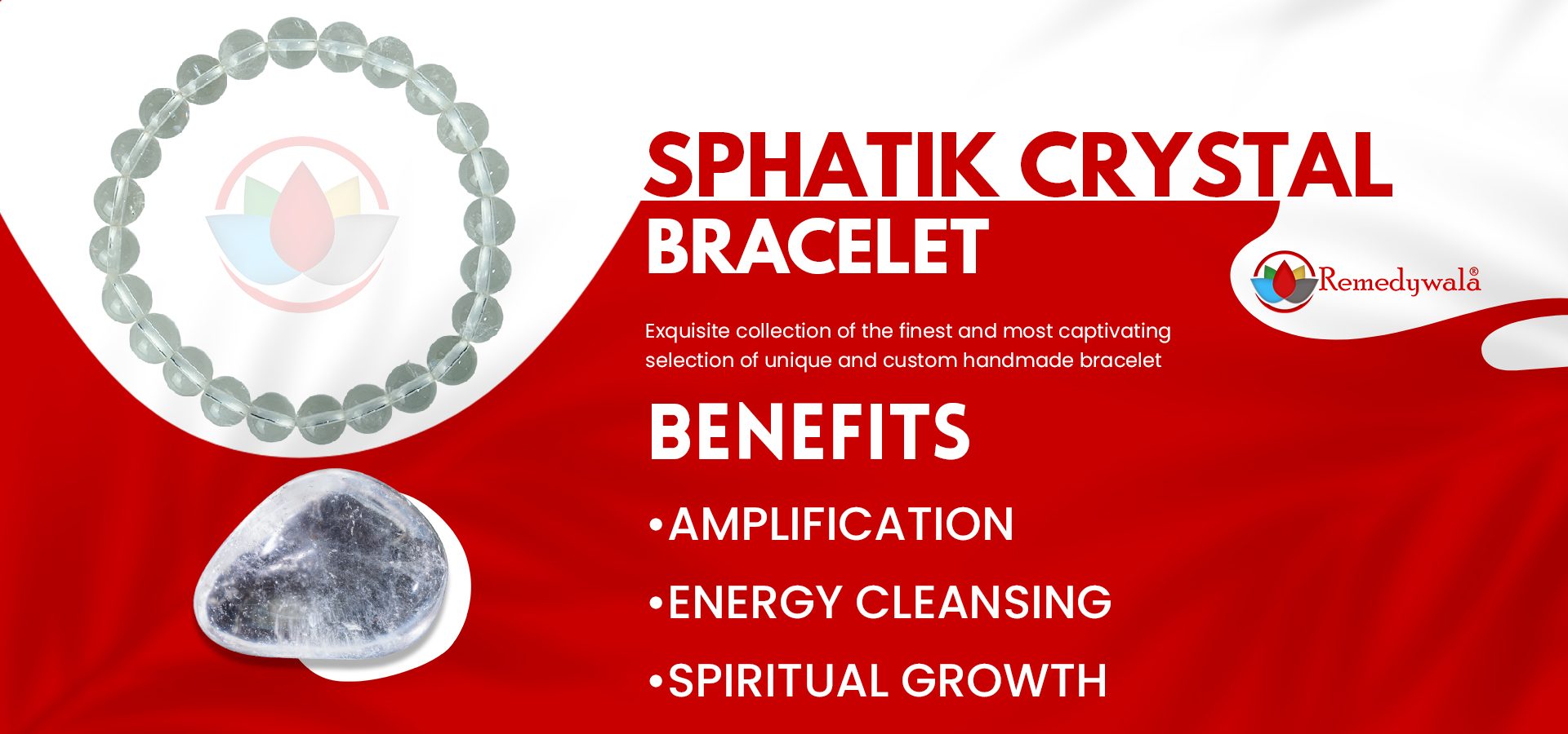 Sphatik Crystal Clear Quartz Bracelet 8mm Sphatik Crystal Clear Quartz Bracelet 8mm