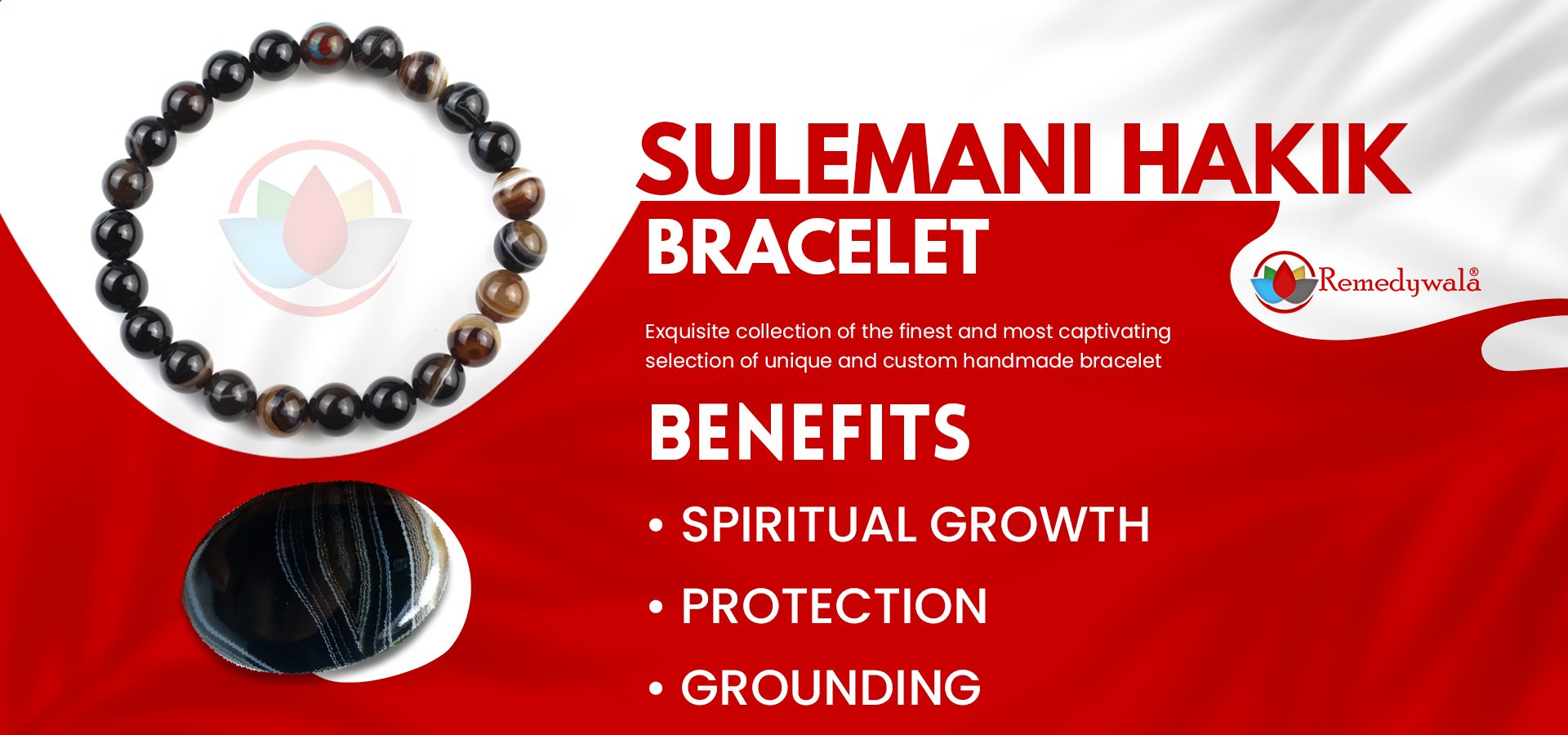 Sulemani Hakik Bracelet 8mm Sulemani Hakik Bracelet 8mm