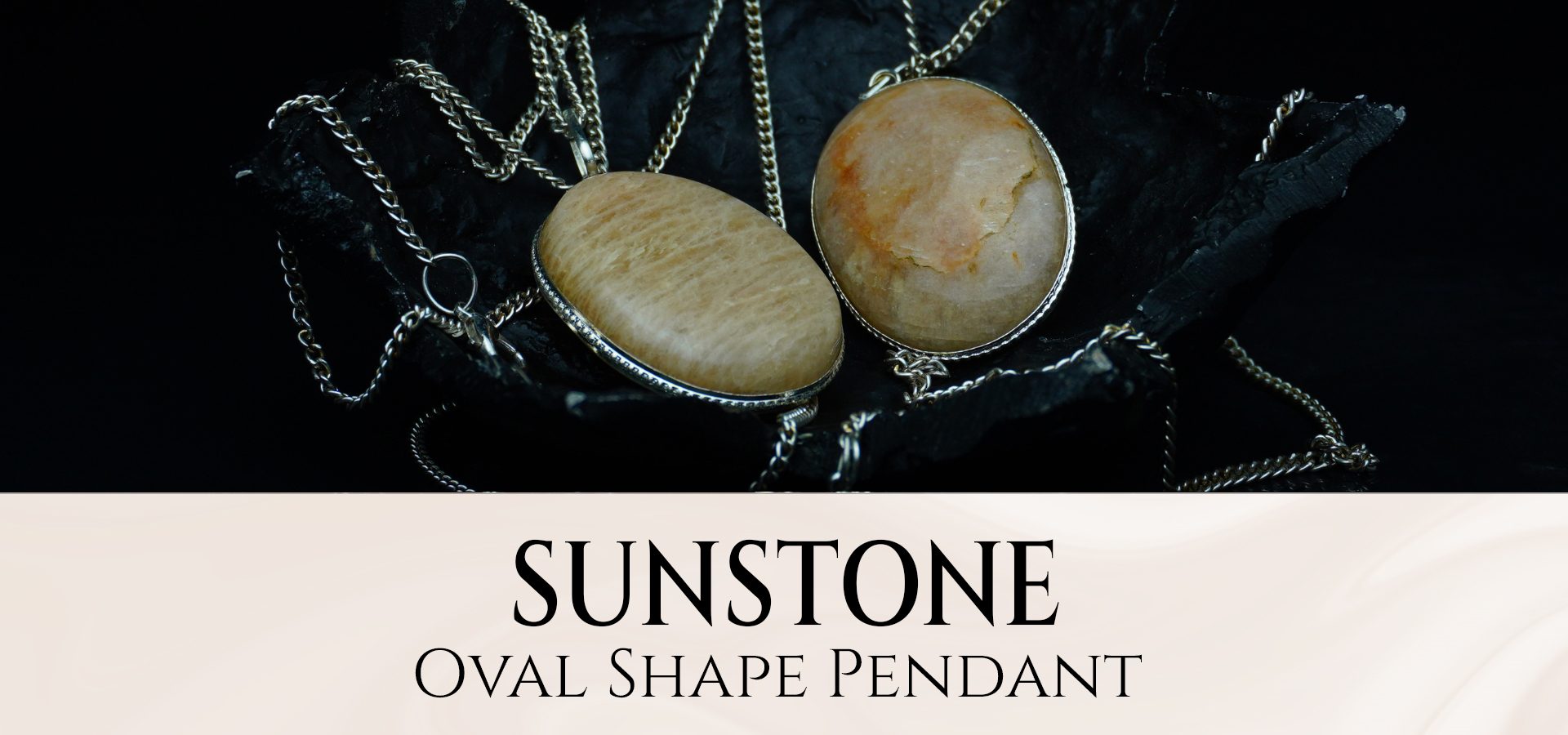 Sunstone Oval Shape Pendant Sunstone Oval Shape Pendant