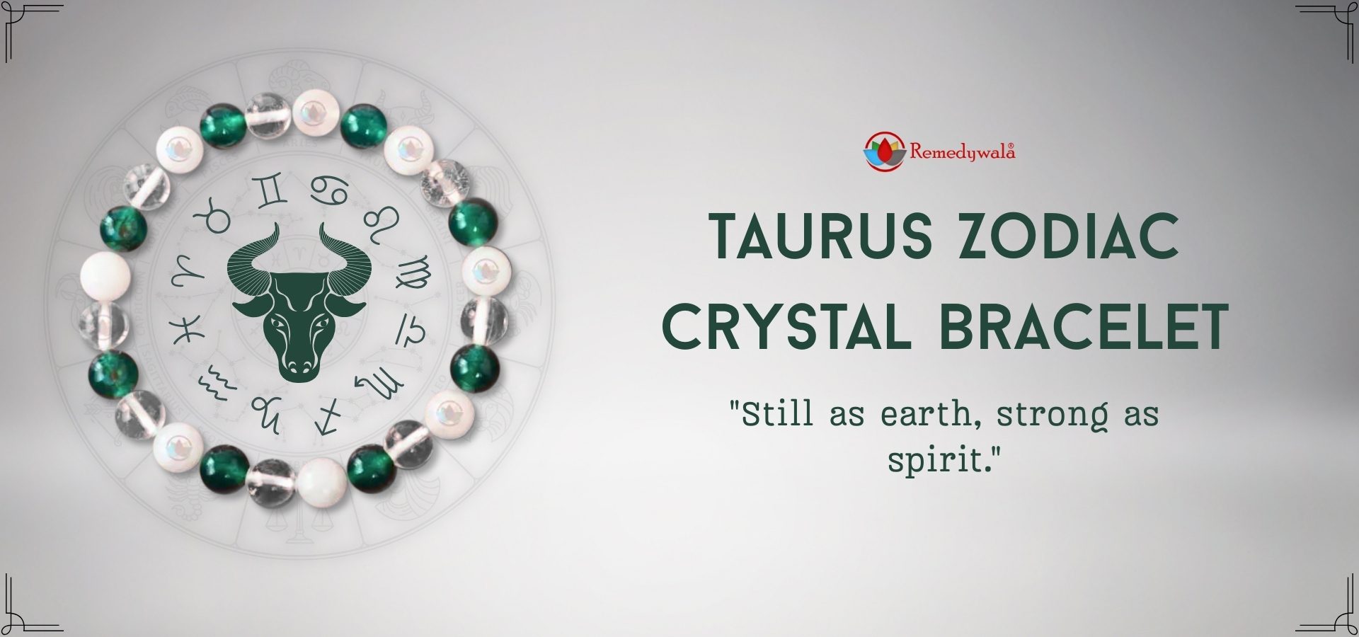 TAURUS ZODIAC BRACELET
