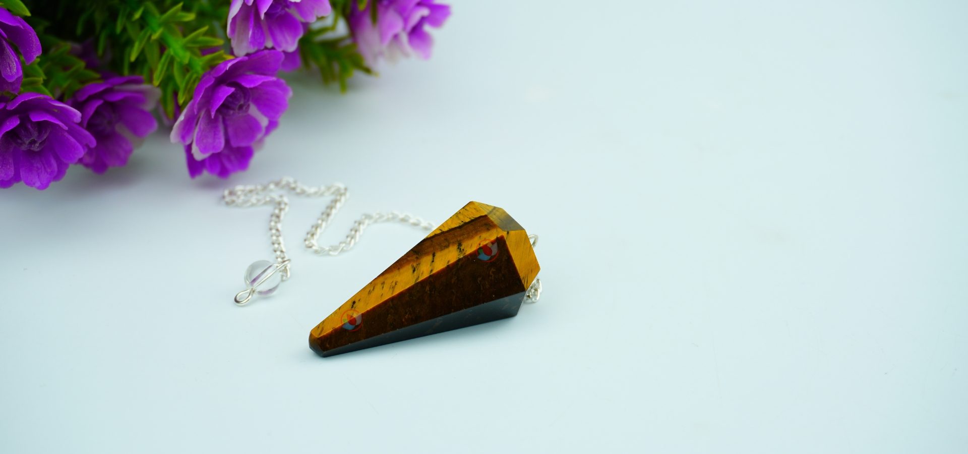 Tiger Eye Dowsing Pendulum Tiger Eye Dowsing Pendulum