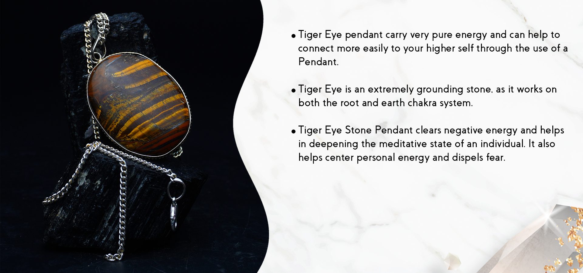 Tiger Eye Oval Shape Pendant Tiger Eye Oval Shape Pendant